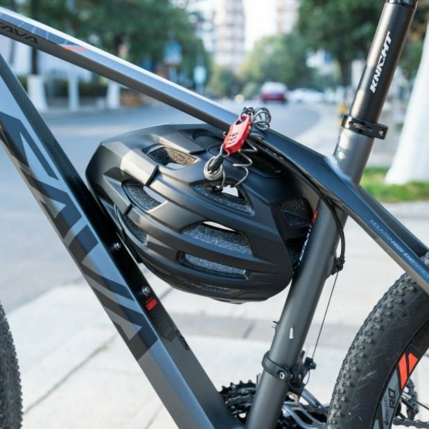 ROCKBROS sisakzár mini kerékpár motorzár kábelzár kombinációs zár