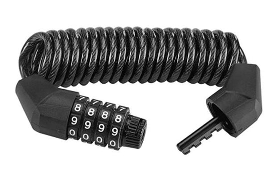 ROCKBROS Sisak acél kábelzár 150cm/4.6mm cink és PVC