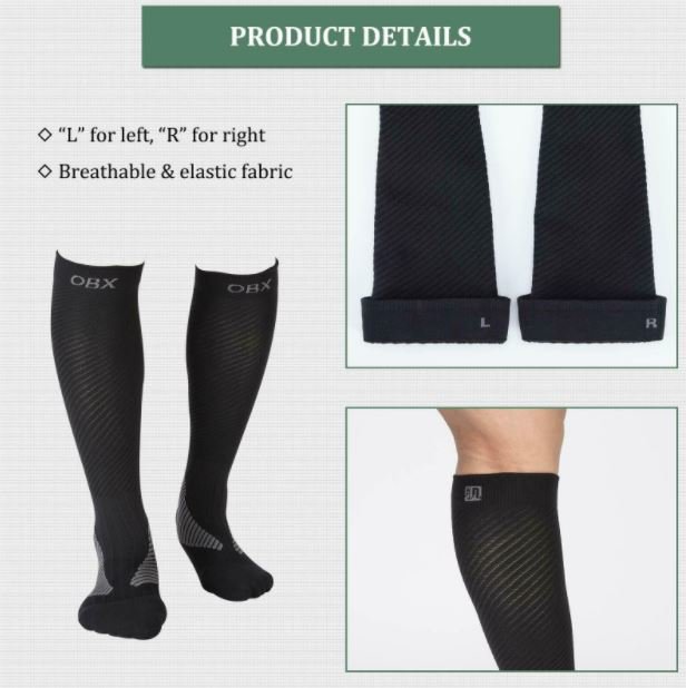 ROCKBROS Sport kompressziós zokni támasztó harisnya női férfi futósportokhoz