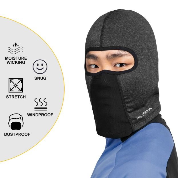ROCKBROS LF8008 balaklava maszk kerékpáros motorhoz 2 típusú