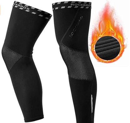 ROCKBROS LKPJ003 Kerékpáros lábmelegítők térdvédők téli S-3XL (1 pár)