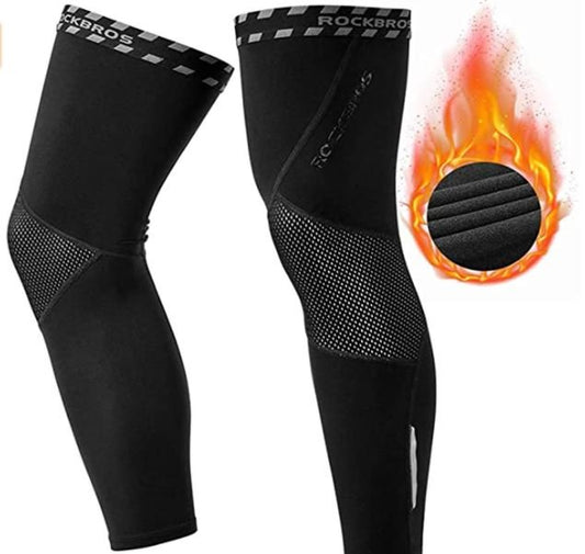 ROCKBROS LKPJ003 Kerékpáros lábmelegítők térdvédők téli S-3XL (1 pár)