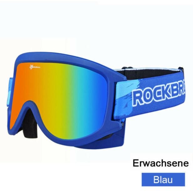 ROCKBROS Síszemüveg Női Férfi Gyerekszemüveg Téli Fogásgátló Síszemüveg