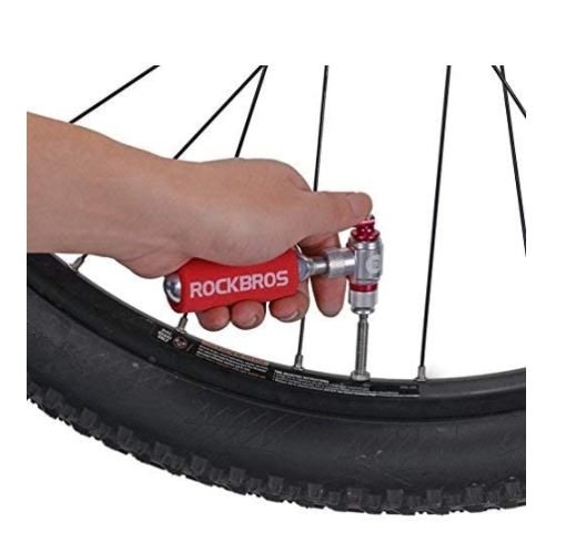 ROCKBROS SLAM-CO2 Inflator mini kerékpár felfújó szigetelt hüvelyrel