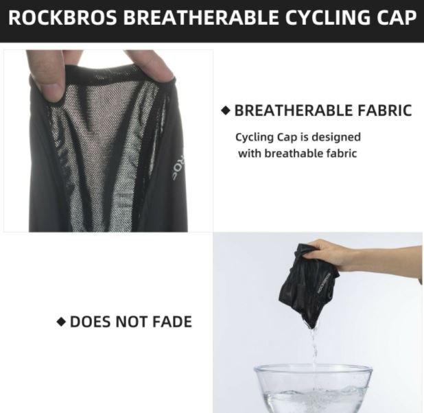 ROCKBROS Balaclava légáteresztő motoros bandana UPF50+ Summer Ice Silk 3 szín
