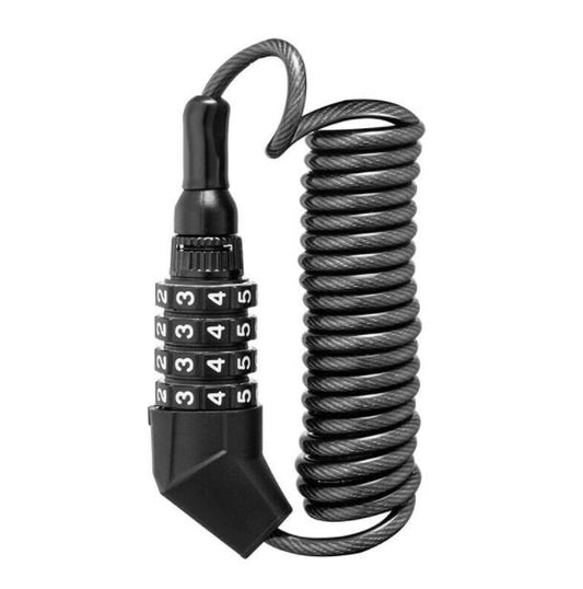 ROCKBROS T530 sisakzár mini biciklizár kábelkombinációs zár