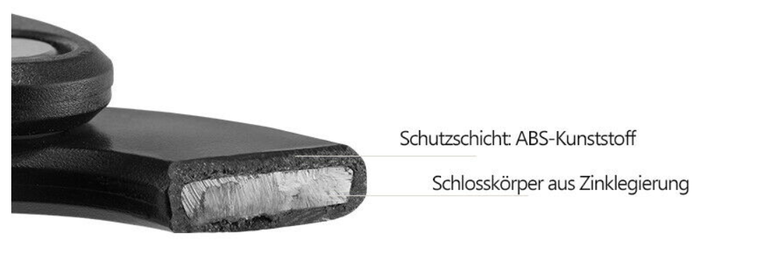 ROCKBROS WD795 Kerékpárzár Összecsukható zár konzollal Lopásgátló