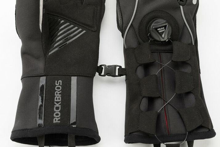 ROCKBROS Téli Síkesztyűk Kesztyűk SBR Kerékpáros Motoros Szélálló M-2XL