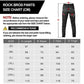ROCKBROS YPK009-1S-4XL Kerékpáros rövidnadrág, hosszú vízálló alkalmi nadrág