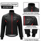 ROCKBROS YPW021 Bike téli kabát vízálló széldzseki M-4XL