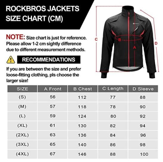 ROCKBROS YPW021 Bike téli kabát vízálló széldzseki M-4XL