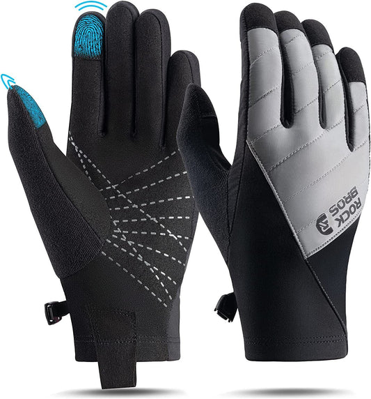 ROCKBROS téli kerékpáros kesztyű Érintőképernyős Warm Thermal Sport