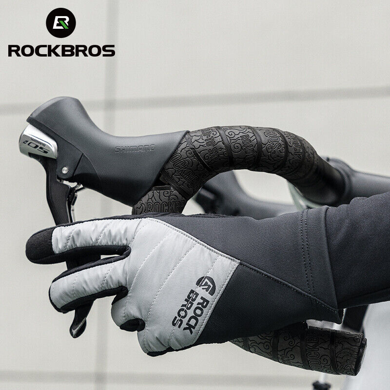 ROCKBROS téli kerékpáros kesztyű Érintőképernyős Warm Thermal Sport