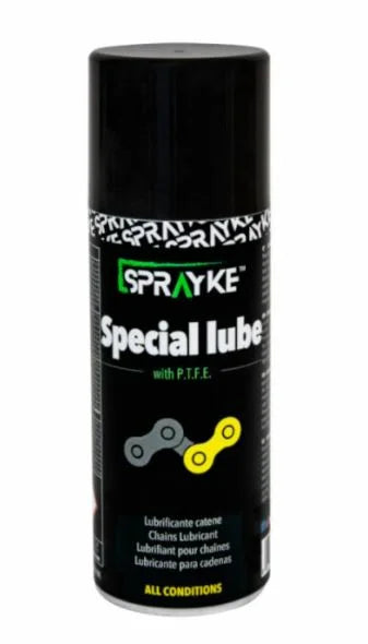 SPRAYKE Special Lube Chain kenőanyag szilikon láncpermetező folyékony olajjal
