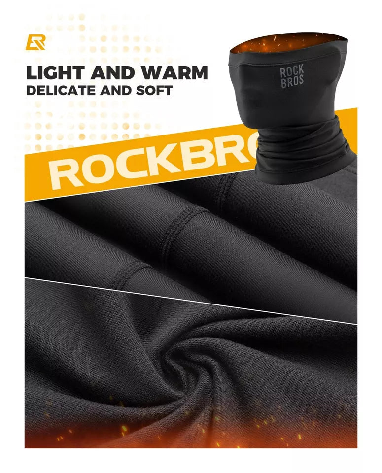 ROCKBROS Half Balaclava Winter Warm Tube Sál Nyak Melegítő Outdoors Unisex