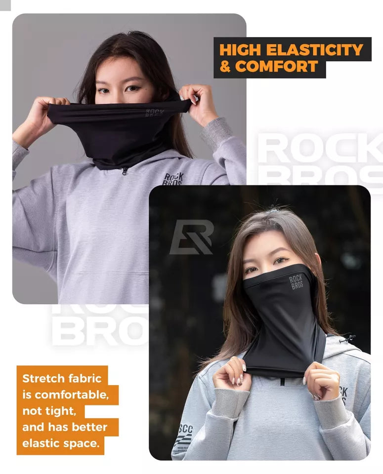 ROCKBROS Half Balaclava Winter Warm Tube Sál Nyak Melegítő Outdoors Unisex