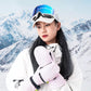 Qunature meleg síkesztyűk vízálló snowboard kesztyűk XS-XL női/férfi