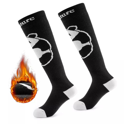 Qunature sízokni gyerek/fiú téli zokni sí térdzokni gyapjúval 1 pár