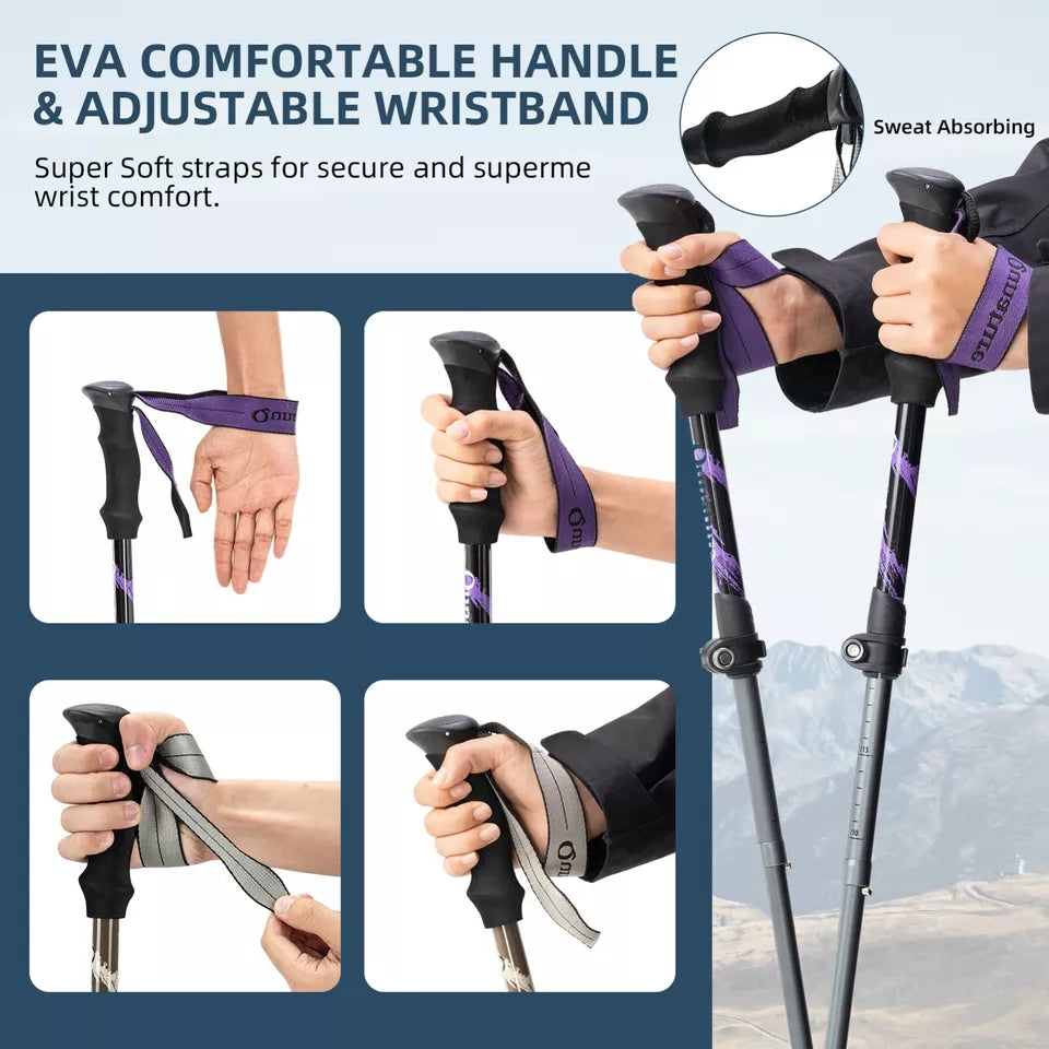 Qunature túrabotok túrabotok 7075 alumínium 130cm