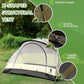 Qunature Camping Sátor 2 fő részére Hátizsák sátor Vízálló sátor X-szerkezettel