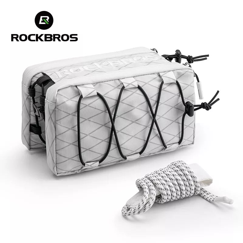 ROCKBROS 1L kerékpár duplavázas táska felső csőtáska elöl 5 szín országúti kerékpárhoz MTB